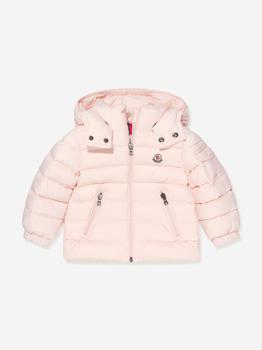商品Moncler | Moncler Pink Baby Girls Down Padded Jules Jacket,商家Childsplay Clothing,价格¥2468图片