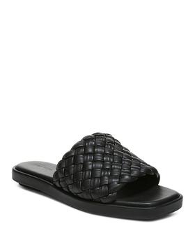 vince鞋图片, Vince | Women's Rumi Slip On Woven Sandals商品图片 2.9折