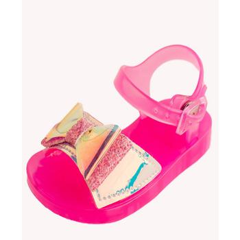 商品Baby Deer | Baby Girls Jelly Sandal with Iridescent Bow Detail,商家Macy's,价格¥248图片