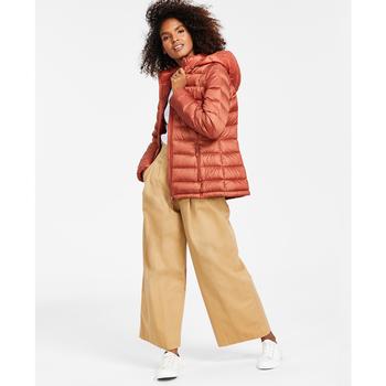 推荐Women's Packable Hooded Down Puffer Coat, Created for Macy's商品