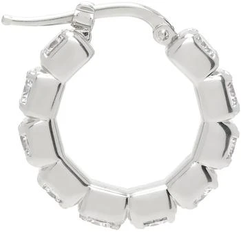 Jil Sander | Silver Hoop Single Earring,商家Ssense US,价格¥2434