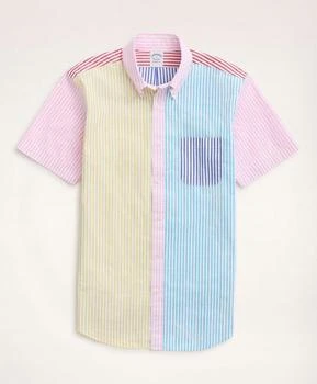 Brooks Brothers | Regent Regular-Fit Short-Sleeve Sport Shirt, Poplin  Fun Stripe 3.7折