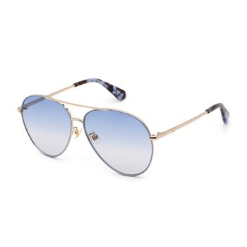 美国kate spade, Kate Spade | Ladies Blue Aviator/Pilot Sunglasses CAROLANE/F/S0KY2DG61商品图片 2.5折