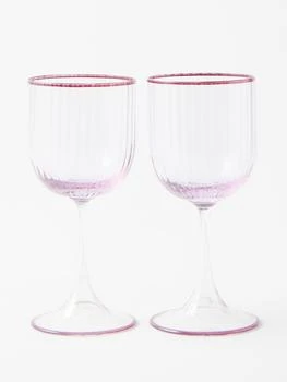 Aquazzura Casa | Set of two red wine glasses,商家MATCHES,价格¥2882