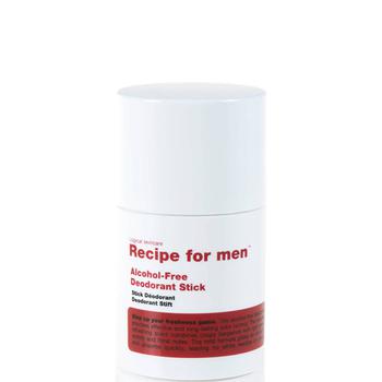 商品Recipe for Men | Recipe for Men Alcohol Free Deodorant Stick 75ml,商家The Hut,价格¥113图片