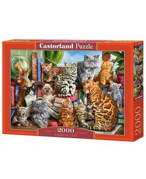 Castorland | House of Cats Jigsaw Puzzle Set, 2000 Piece,商家Macy's,价格¥292