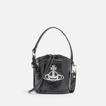 推荐Vivienne Westwood Daisy Patent Leather Bucket Bag商品