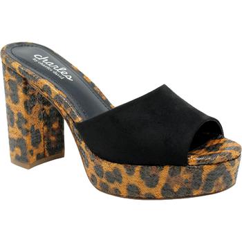 Charles David推荐, Charles David | Charles by Charles David Womens Myles Leopard Print Platform Block Heels商品图片 2.2折