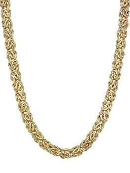 Oradina | 14K Yellow Gold Byzantine Necklace,商家Saks Fifth Avenue,价格¥13117