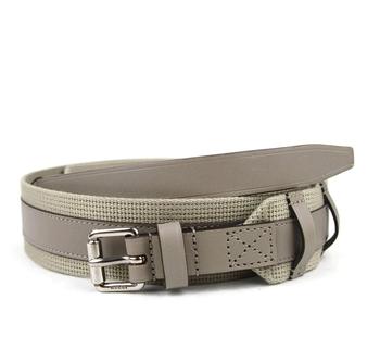 gucci皮带男, Gucci | Gucci Men's Beige Suede Leather Fabric Square Buckle Belt 341744商品图片 4.8折