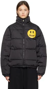 推荐Black Zip Puffer Jacket商品