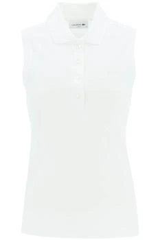 推荐Lacoste Sleeveless Polo Shirt商品