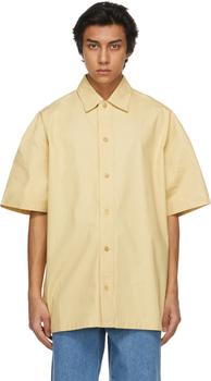 Jacquemus | Yellow 'La Chemise Moisson' Short Sleeve Shirt商品图片,6.4折