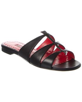 Manolo Blahnik直邮, Manolo Blahnik | Manolo Blahnik Nooramu Leather Sandal商品图片 5.2折
