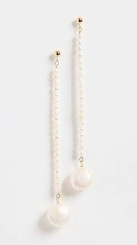 Galley Los Angeles | Peyton Pearl Earrings,商家Shopbop,价格¥505