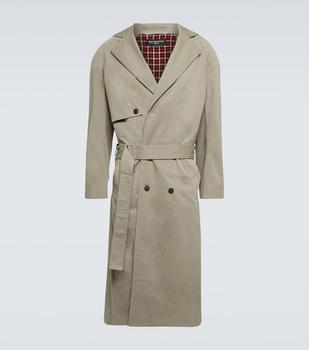 商品Balenciaga | Oversized cotton-blend trench coat,商家MyTheresa,价格¥25349图片