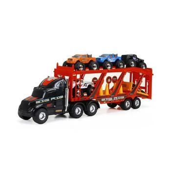 Group Sales | 22" Big Foot Car Carrier with 4 Trucks and Accessories 