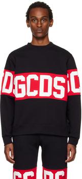 GCDS | Black Band Sweatshirt商品图片,独家减免邮费