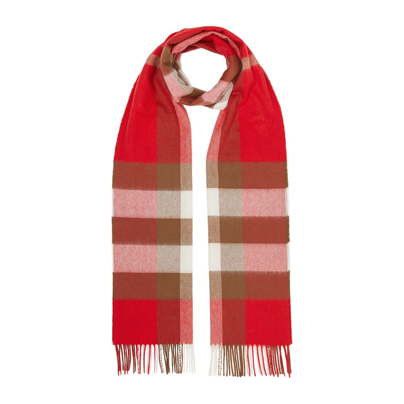 商品Burberry | Burberry 巴宝莉 女士红色羊绒围巾 8022348-红色,商家Mayber,价格¥3404图片