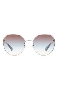 Kate Spade | carlita 60mm aviator sunglasses商品图片,2.8折