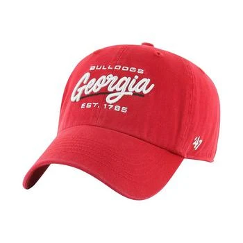 47 Brand | Women's Red Georgia Bulldogs Sidney Clean Up Adjustable Hat 