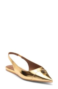 Kurt Geiger | Belgravia Eagle Slingback Flat,商家Nordstrom Rack,价格¥454