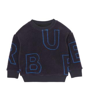 Burberry | Fleece Logo Sweatshirt (3-14 Years)商品图片,独家减免邮费