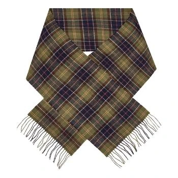 推荐Barbour Scarf - Green Classic Tartan Lambswool商品