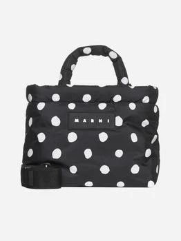 推荐Polka-dot fabric tote bag商品