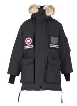 推荐Canada Goose Logo Patch Padded Parka商品