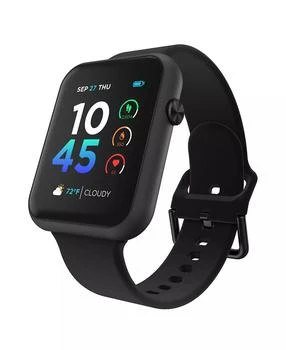 iTouch | Air 4 Unisex Black Silicone Strap Smartwatch,商家Macy's,价格¥368