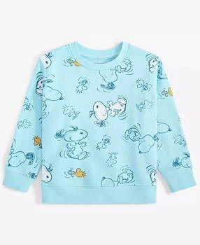 Epic Threads | Toddler Boys Snoopy Allover Print Fleece Sweatshirt, Created for Macy's,商家Macy's,价格¥206