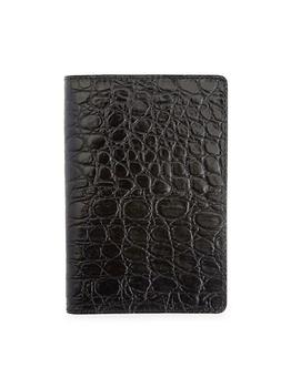 ROYCE New York, ROYCE New York | Croc-Embossed Leather Passport Case商品图片 