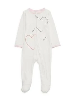 Tommy Hilfiger | Baby Girl's Logo Heart Graphic Footie 7.1折