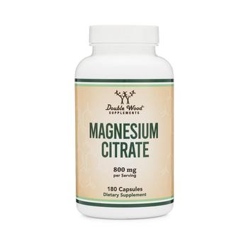 商品Magnesium Citrate - 180 capsules, 800 mg servings图片