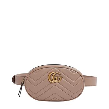 古驰腰包, Gucci | GG Marmont Matelasse Belt Bag in Beige 85商品图片 5.3折