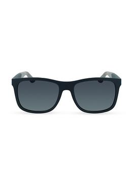 Salvatore Ferragamo | Italian Lifestyle Modified Rectangle 56MM Sunglasses商品图片,