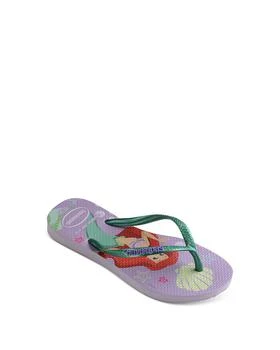 Havaianas | Girls' Disney Princess Flip Flops - Toddler, Little Kid 满$100减$25, 满减