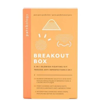 Patchology | Patchology Breakout Box 3-in-1 Acne Treatment Kit,商家SkinStore,价格¥132