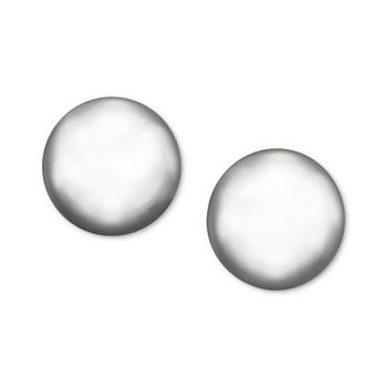 Ralph Lauren | Silver-Tone Metal Bead Stud Earrings (8 mm)商品图片,独家减免邮费