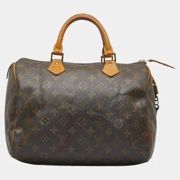 推荐Louis Vuitton Brown Monogram Canvas Speedy 30 Bag商品