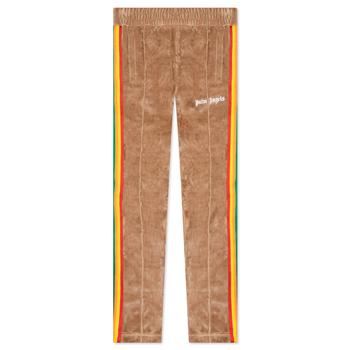 Palm Angels | Palm Angels Rainbow Chenille Track Pants - Brown/White商品图片,额外8.5折, 额外八五折