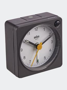 推荐Classic Compact Size Silent Quartz Movement Travel Analog Alarm Clock商品