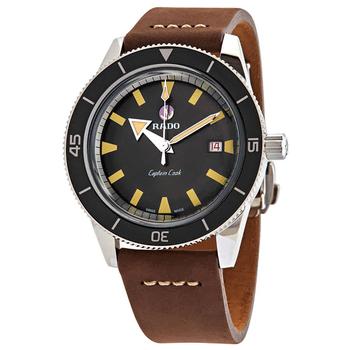 雷达男表, Rado | Captain Cook Automatic Brown Dial Mens Watch R32505305商品图片 6.9折