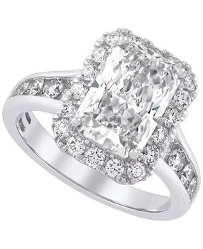 Grown With Love | IGI Certified Lab Grown Diamond Ring (4 ct.t.w.) in 14k White Gold,商家Macy's,价格¥36782
