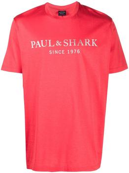 Paul & Shark | PAUL & SHARK LOGO T-SHIRT CLOTHING商品图片,7.6折