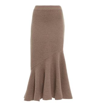 推荐Foreseti wool-blend midi skirt商品