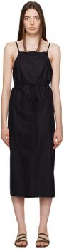 商品Baserange | 黑色 Yumi Apron 连衣裙,商家SSENSE CN,价格¥1254图片