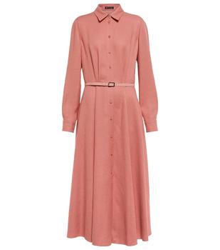 Loro Piana | Lucienne belted linen shirt dress商品图片,