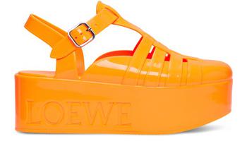 罗意威鞋价格, Loewe | Paula's Ibiza - 坡跟凉鞋商品图片 